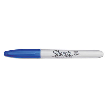 Sharpie® Fine Tip Permanent Marker Value Pack, Fine Bullet Tip, Blue, 36-pack freeshipping - TVN Wholesale